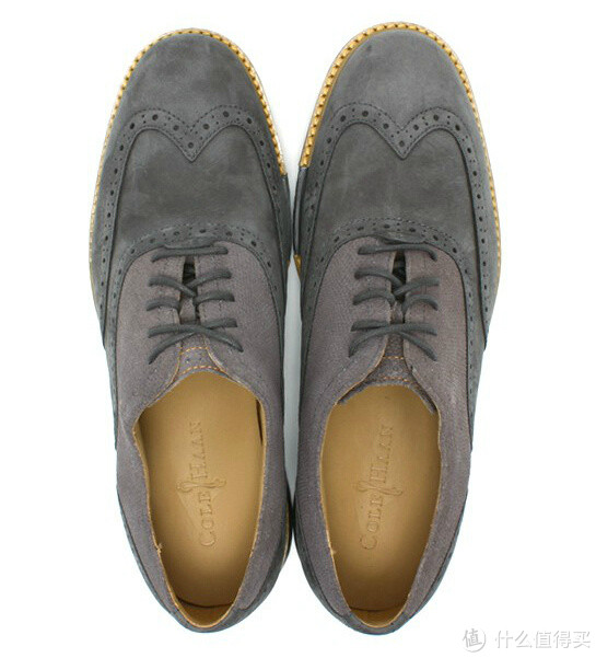 COLE HAAN Great Jones Wingtip 男士真皮休闲鞋