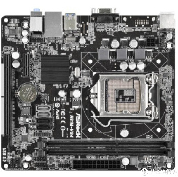 ASRock 华擎 H81M-VG4 H81 主板(LGA 1150)