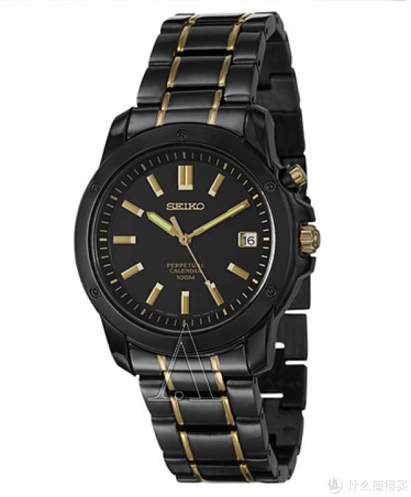 SEIKO 精工 Perpetual Calendar SNQ045 男款时装腕表
