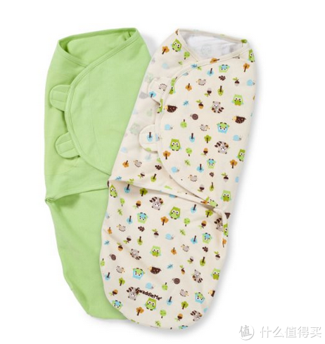 Summer Infant SwaddleMe 婴儿纯棉包巾 L码 2片装