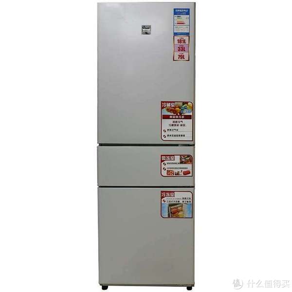 限北京：SHARP 夏普 BCD-293WC-S 293升 三门风冷冰箱