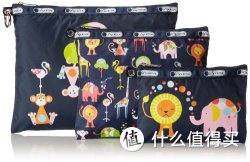 LeSportsac 3 Piece Travel Set  旅行收纳袋3件套