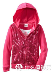 凑单品：Disney 迪士尼 Minnie Mouse Mock Hoodie 小女孩夹克