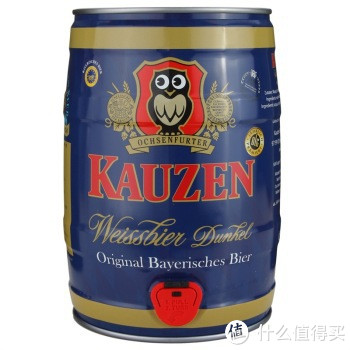 KAUZEN 凯泽 巴伐利亚 小麦黑啤酒 5L*3桶+哈尔滨小麦王*24听