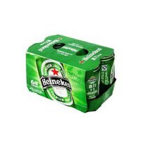 Heineken 喜力 罐装啤酒 330ml*6