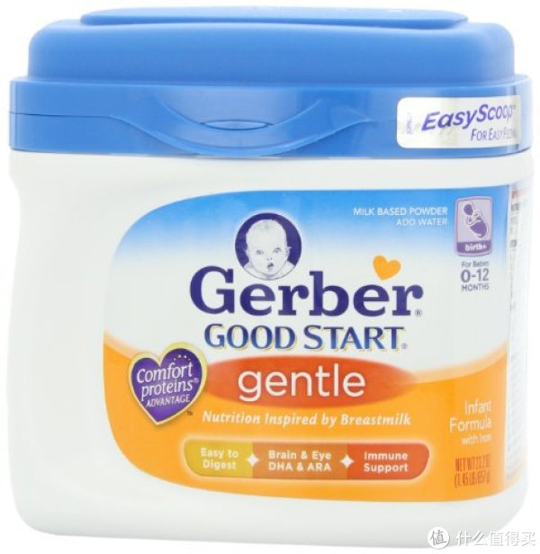 Gerber 嘉宝 Good Start Gentle Powder 1段 配方奶粉(含有益生元)657g