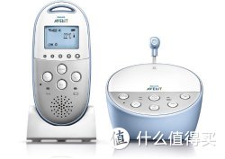 AVENT 新安怡 DECT SCD570/10 儿童监护器（带温度感应器与夜间模式）