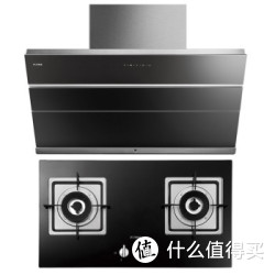 FOTILE 方太 CXW-200-JQ02T+HC21BE 烟灶套装+美的 EM7KCGW3-NR 微波炉