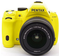 PENTAX 宾得 K-50 DAL 18-55mm WR防水镜头单反套机 多种颜色