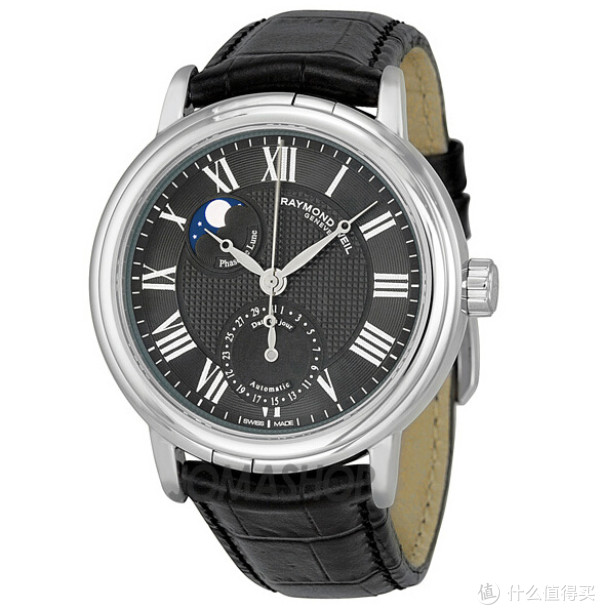 Raymond Weil 蕾蒙威 Maestro 经典大师系列 2839-STC-00209 男款机械月相腕表