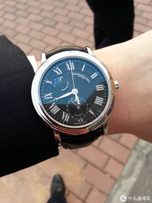 RAYMOND WEIL 蕾蒙威 Maestro 经典大师系列 2839-STC-00209 男款机械月相腕表