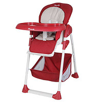 Pouch 帛琦 K02 婴儿餐椅 红色