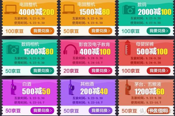 优惠券码:京东 京豆换券