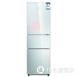 Midea 美的 BCD-215TGM(E) 三门机械冰箱 琉璃白