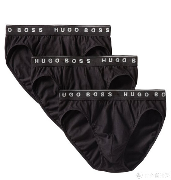 凑单品：HUGO BOSS  男士纯棉三角内裤 3条装