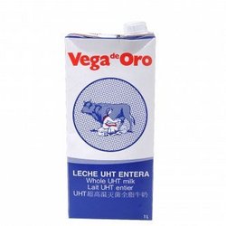 Vega de Oro 全脂超高温杀菌牛奶 1L*12