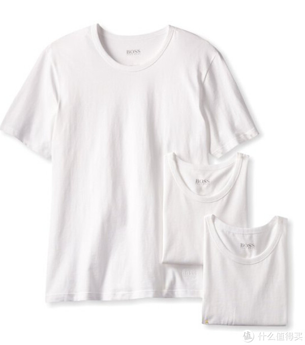 凑单品:HUGO BOSS Cotton 3 男士T恤 3件装