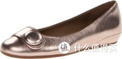 ecco 爱步  Owando Button Flat 女款 真皮平底鞋