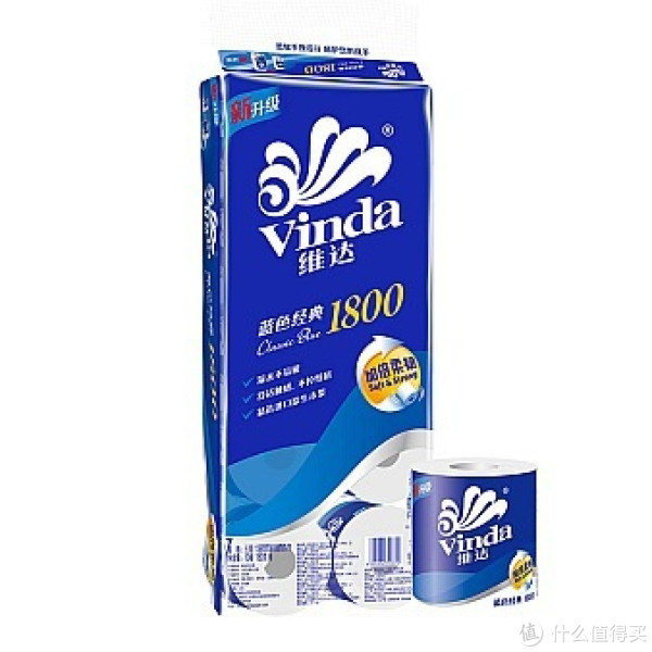 Vinda 维达 蓝色经典 卷纸(3层*10卷 180g)