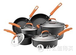 Rachael Ray  Hard Anodized II Nonstick Dishwasher  不粘锅具 10件套