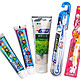 2080 韩国儿童牙膏牙刷家庭套装(牙膏*3 送牙刷2支)