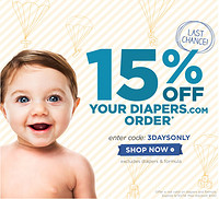 海淘券码：Diapers 母婴网站 全场大部分商品