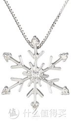 凑单品：Snowflake 雪花造型女士钻石项链
