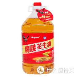 限广东福建：Yingma 鹰唛 特香一级花生油 5L 
