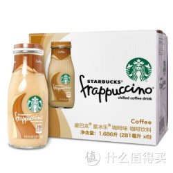 STARBUCKS 星巴克 星冰乐 咖啡饮料 咖啡味 281ml*6瓶