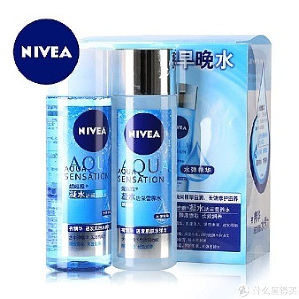 NIVEA 妮维雅 凝水活采 醒肤水 200ml+营养水 200ml