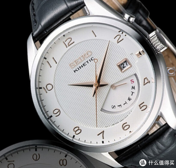 SEIKO 精工 Kinetic SRN049 男款人动电能腕表