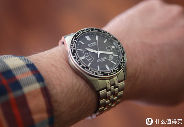 CITIZEN 西铁城 CB0020-50E 男款光动能腕表（Eco-Drive、5局电波）