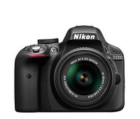 Nikon 尼康 D3300 单反数码相机 AF-S NIKKOR 18-55mm f/3.5-5.6G VR II 镜头套机