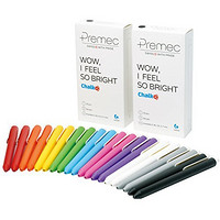 Premec 派锐美科 CHALK巧可系列 混色杆 0.6签字笔(10支装)2盒套装