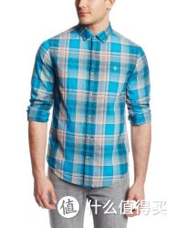 Original Penguin  Short Sleeve Plaid Woven 男士衬衫