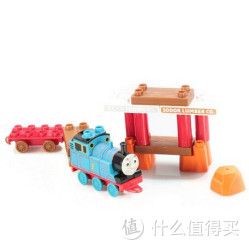 MEGA BLOKS 美高 Thomas &amp; Wagon 蒸汽火车托马斯 556601 积木