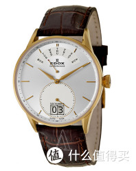 EDOX 依度 Les Vauberts系列 Day Retrograde 34005-37JA-AID 男款计时腕表