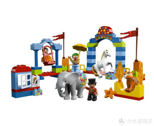 新补货：LEGO 乐高 DUPLO 得宝动物园系列 My First Circus 10504 大马戏团积木