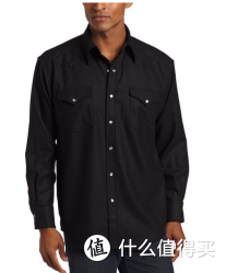Pendleton 彭得顿 Canyon 男士羊毛衬衫 黑色