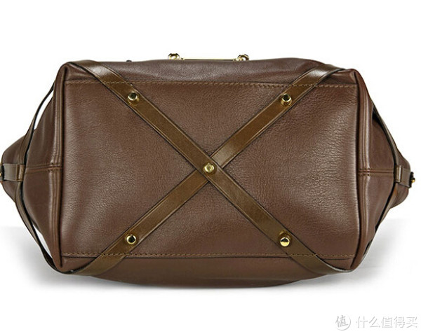 BURBERRY 博柏利 Salisbury Dark Ochre Leather 女款真皮手提包