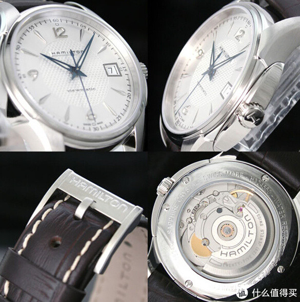 新补货：HAMILTON 汉米尔顿 JazzMaster 爵士系列 H32455557 男款机械腕表