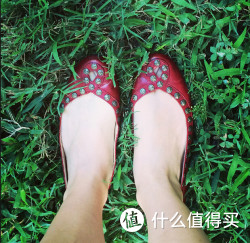 FRYE Emma Hammered Stud Cognac Soft Vintage Leather 女士真皮单鞋