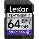 Lexar 雷克沙 64G 专业系列 200X UHS-I SDXC卡 Class10 30M/S