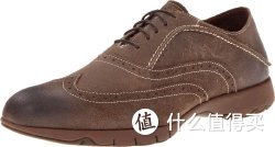 Hush Puppies 暇步士 Five-Brogue Oxford 男款真皮休闲鞋