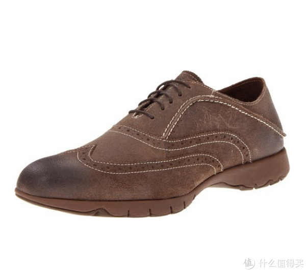 Hush Puppies 暇步士 Five-Brogue Oxford 男款真皮休闲鞋