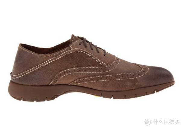 Hush Puppies 暇步士 Five-Brogue Oxford 男款真皮休闲鞋