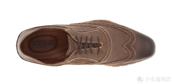 Hush Puppies 暇步士 Five-Brogue Oxford 男款真皮休闲鞋