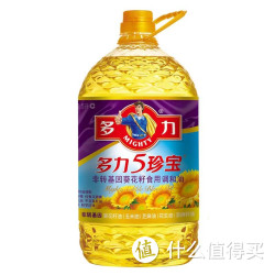 限华北：MIGHTY 多力 五珍宝 葵花调和油 5L/瓶 