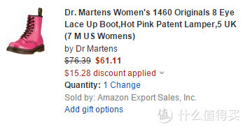 Dr. Martens 1460 经典款 女款软皮马丁靴