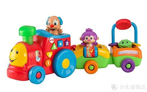 Fisher-Price 费雪 Laugh and Learn Puppy's Smart Train 声光小火车益智玩具